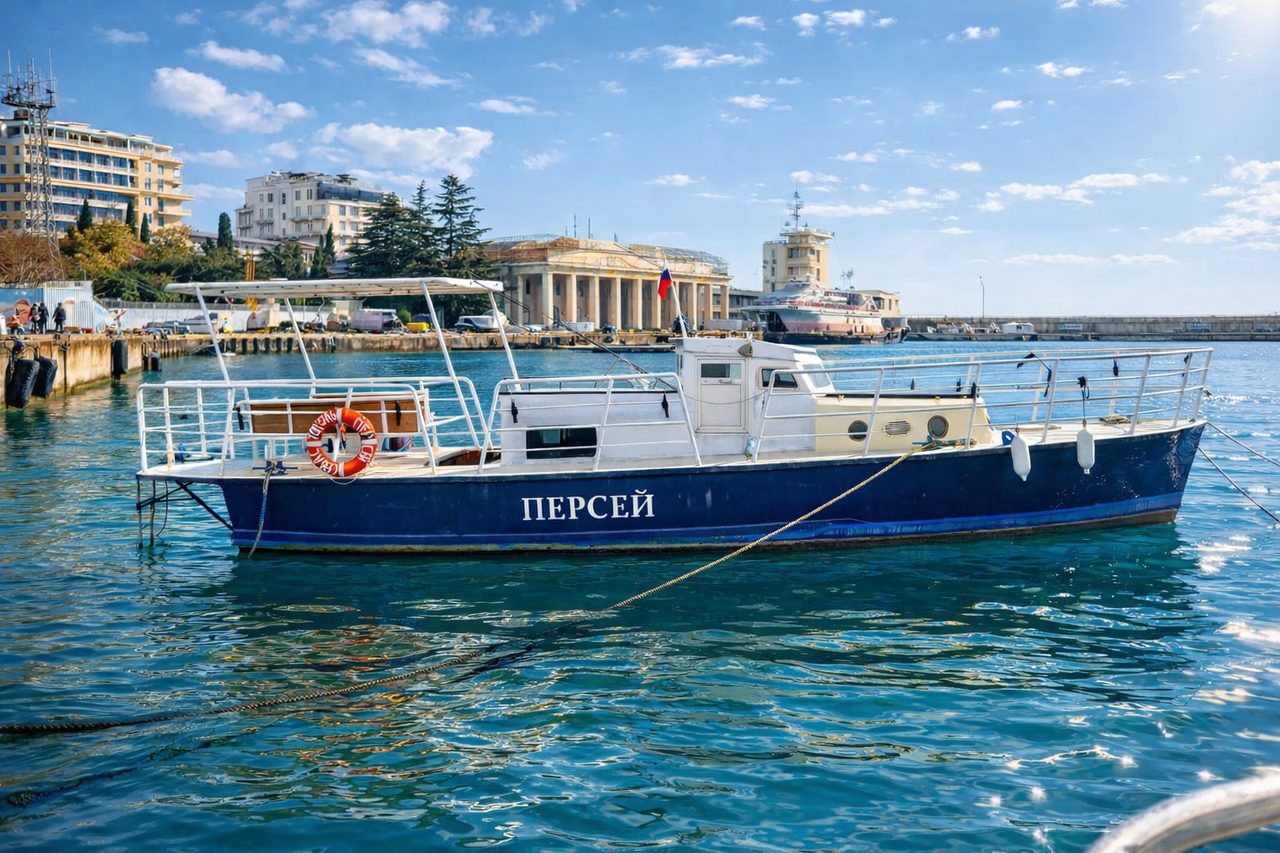 Ялта морской порт прогулки